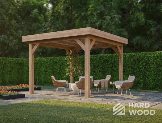 Маленькая беседка навес №84 - фото 2239